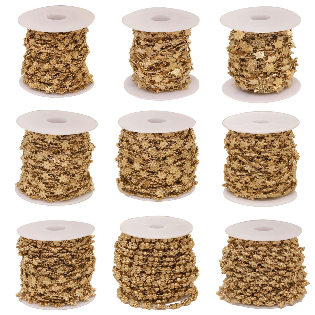 Body Jewelry Bulk - Chaînes en acier inoxydable de 1