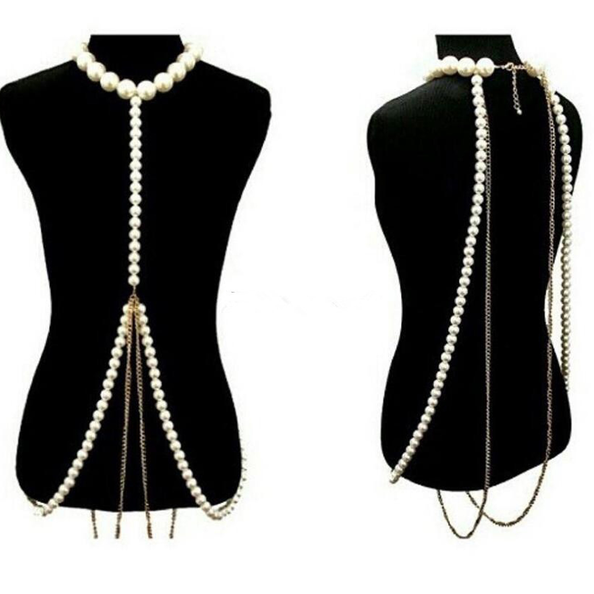 Body Jewelry High End - Chaîne de corps luxueuse en or