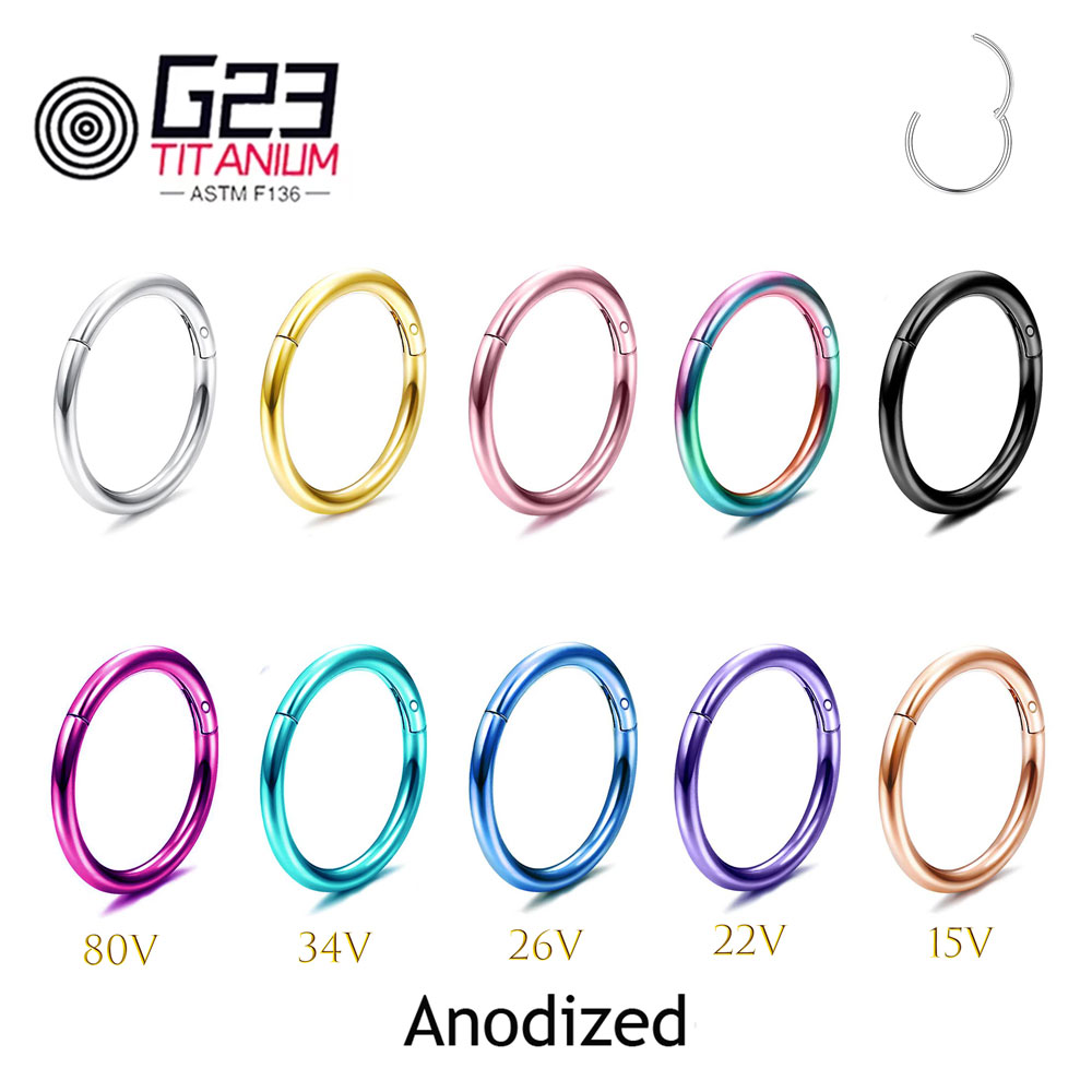 Body Jewelry Implant Grade - Piercing de nez en titane G23