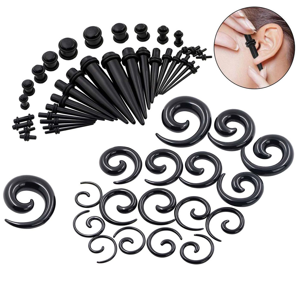 Body Jewelry Ear Plugs - 1 ensemble de bouchons d'oreille, Kit