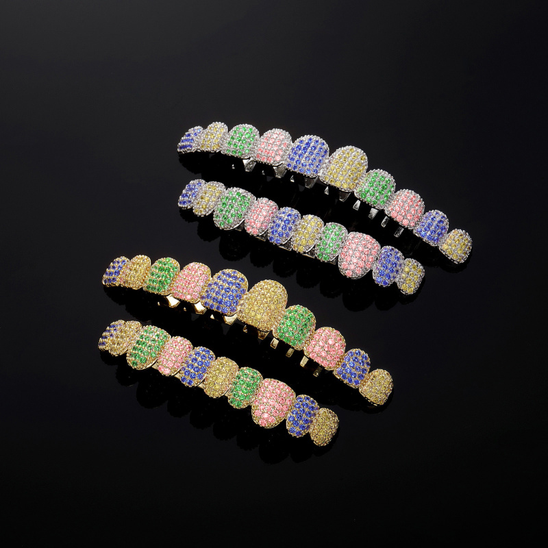 Body Jewelry Real Diamonds - Nouvelles bagues exquises hip-hop entièrement serties