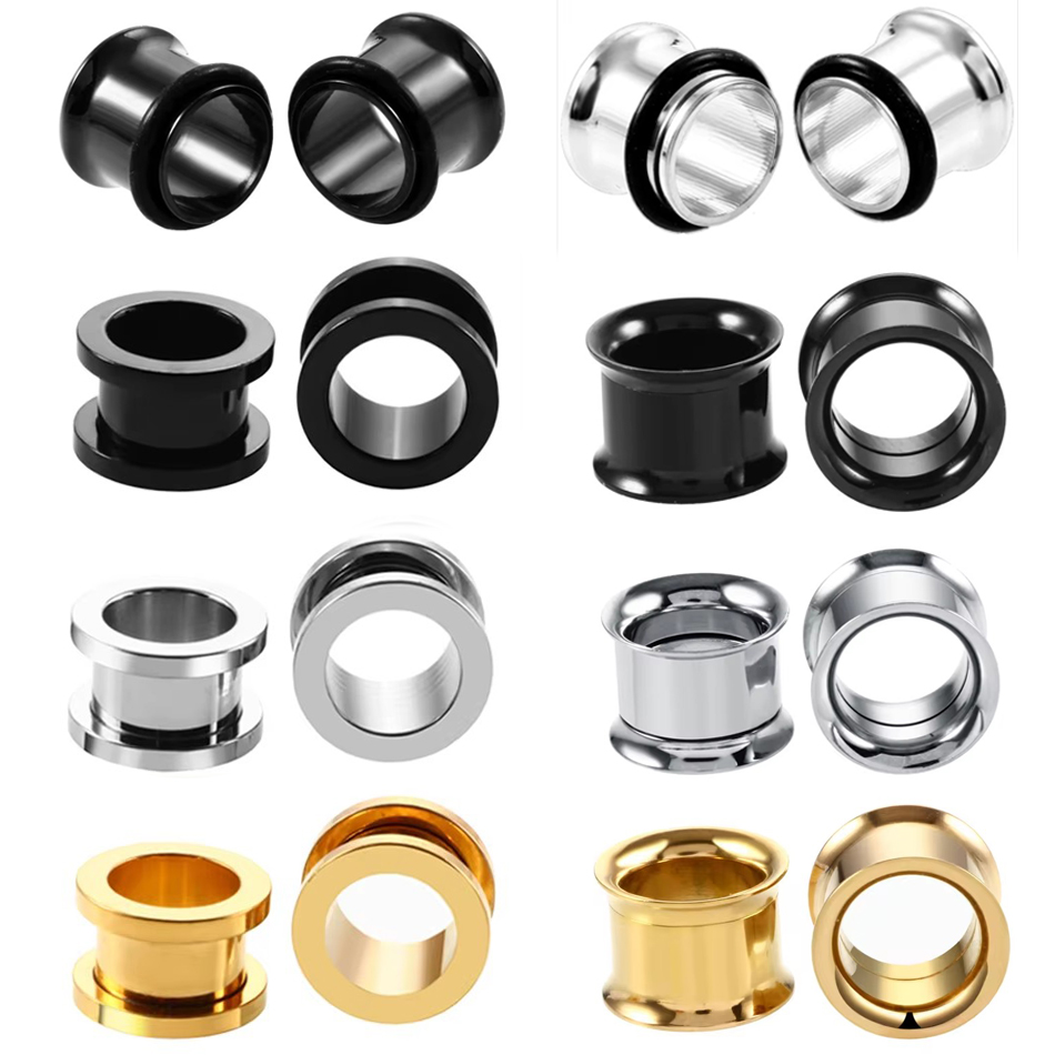 Body Jewelry Ear Plugs - 1 paire de bouchons d'oreille en