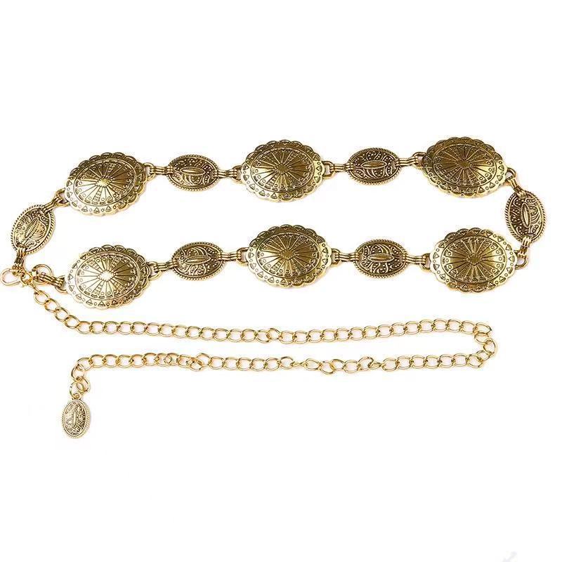 Body Jewelry High End - Chaîne de taille en métal de