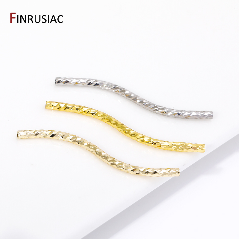 Body Jewelry Diy - Perles tubulaires courbées en forme de