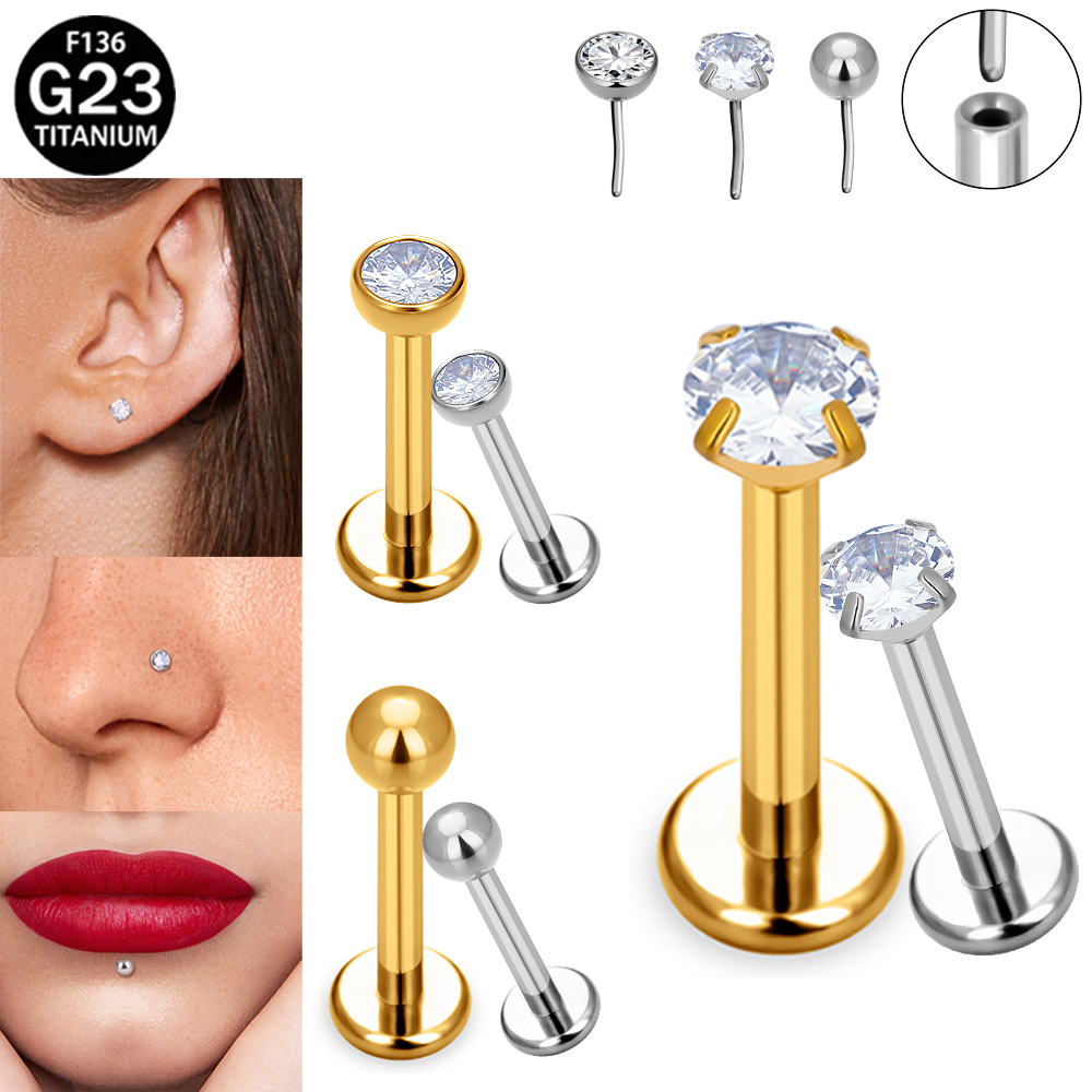 Body Jewelry Implant Grade - F136 G23 Titane de qualité implantaire