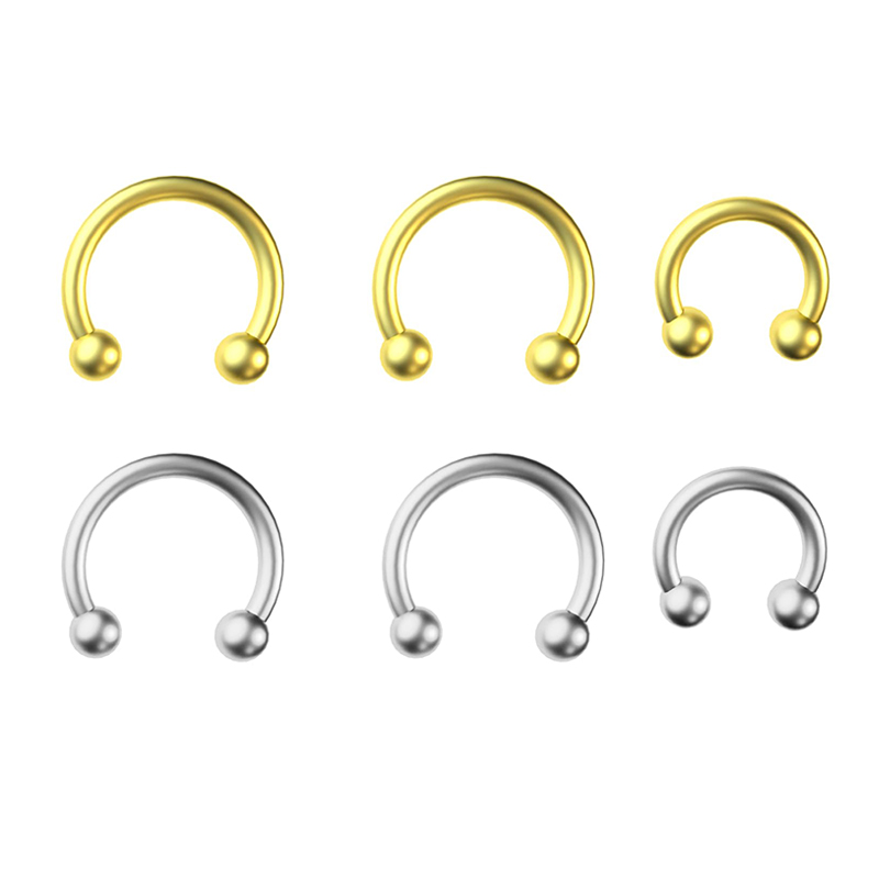 Body Jewelry Lip Ring - Lot de 5 bijoux de piercing