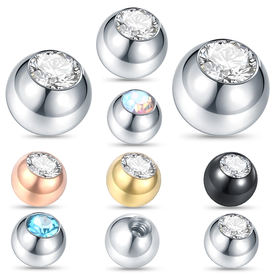 Body Jewelry Replacement Ball - Boules à vis de remplacement en
