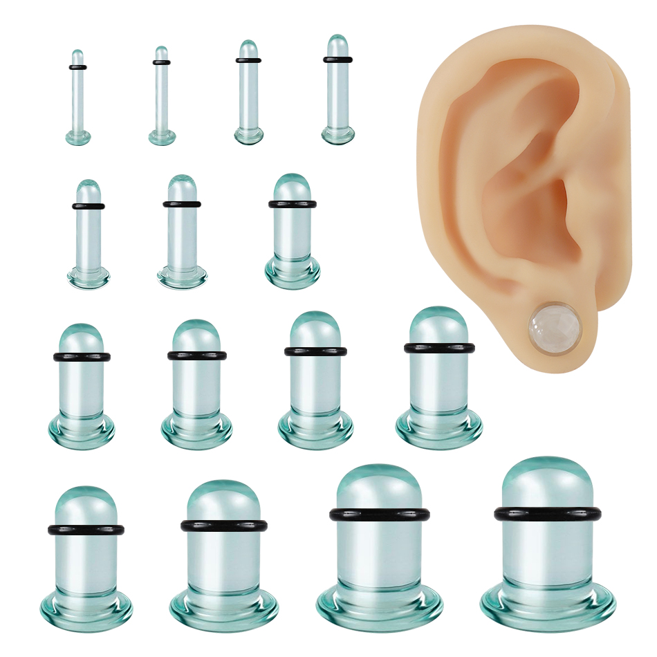 Body Jewelry Ear Plugs - 1 paire de tunnels et bouchons