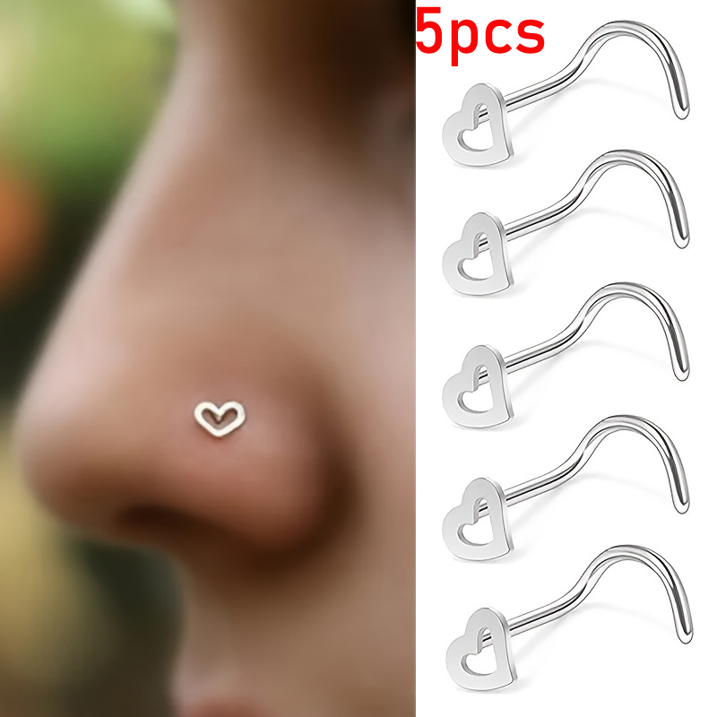 Ensemble de clous de nez en fo - Nostril Screw Pin avis et prix