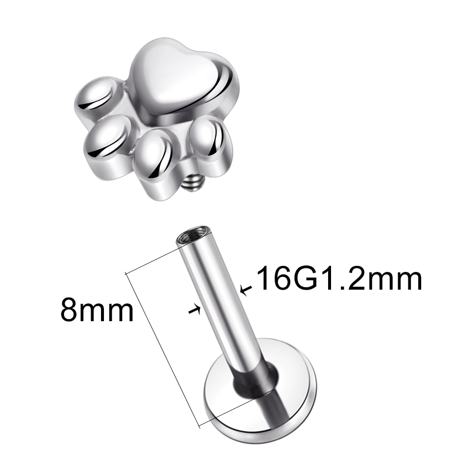 Boucles d'oreilles à tige en t - Body Jewelry Implant Grade avis et prix