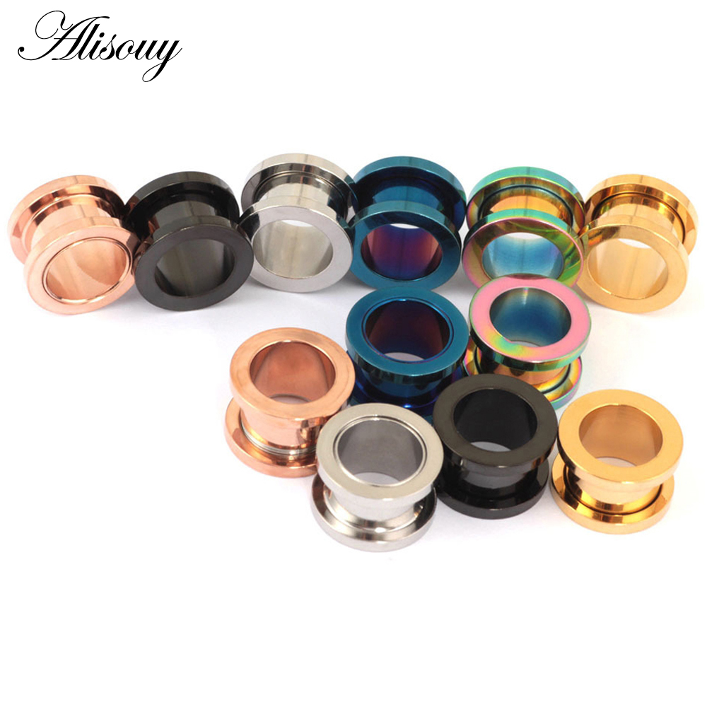 Bouchons d'oreille en acier in - Body Jewelry Ear Plugs avis et prix