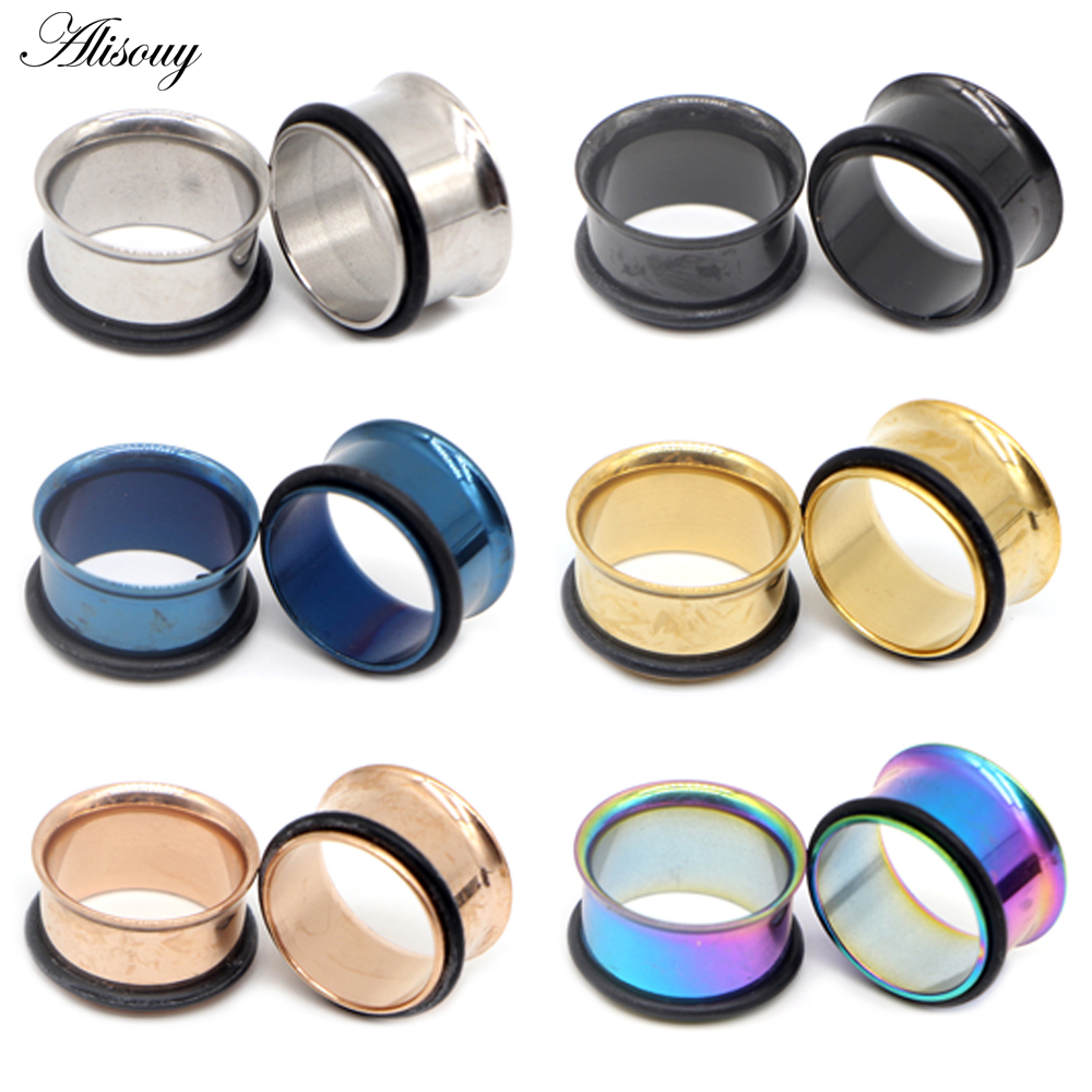 Bouchons d'oreille en acier in - Body Jewelry Ear Plugs avis et prix
