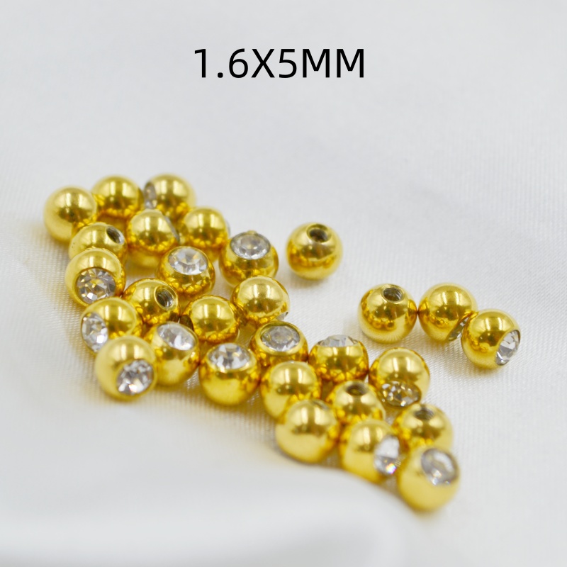 Boule de pierres précieuses en - Body Jewelry Replacement Ball avis et prix