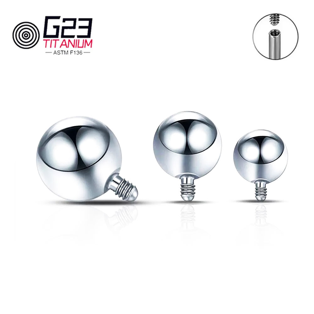 Boule filetée externe en titan - Body Jewelry Replacement Ball avis et prix
