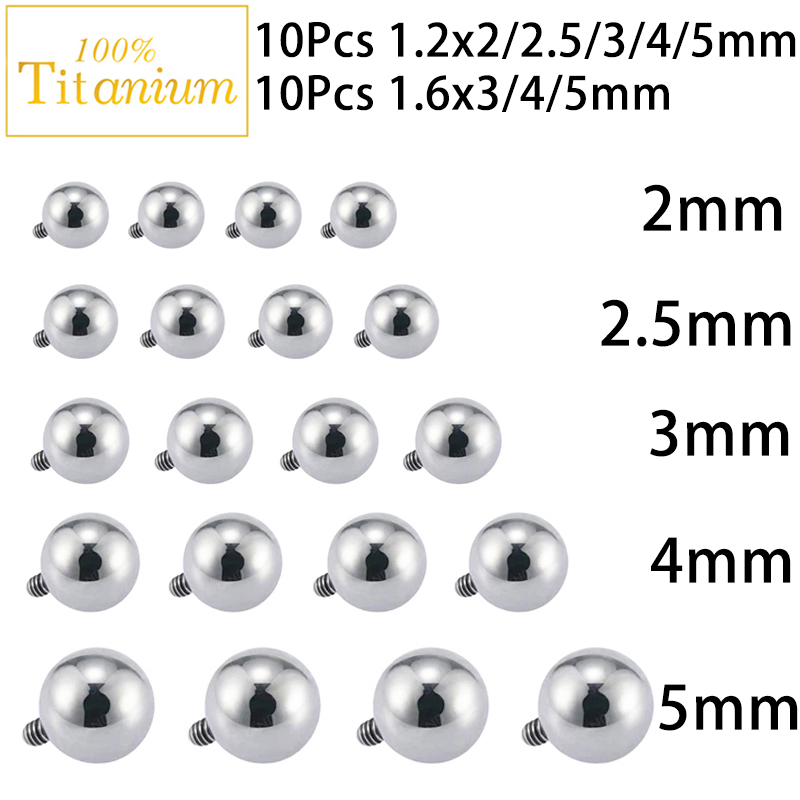 10 pièces de qualité d'implant - Body Jewelry Replacement Ball avis et prix