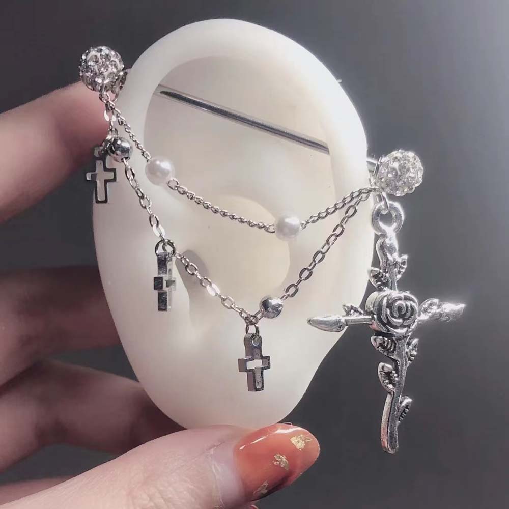 Barbell d'échafaudage industri - Body Jewelry Ear Plugs avis et prix