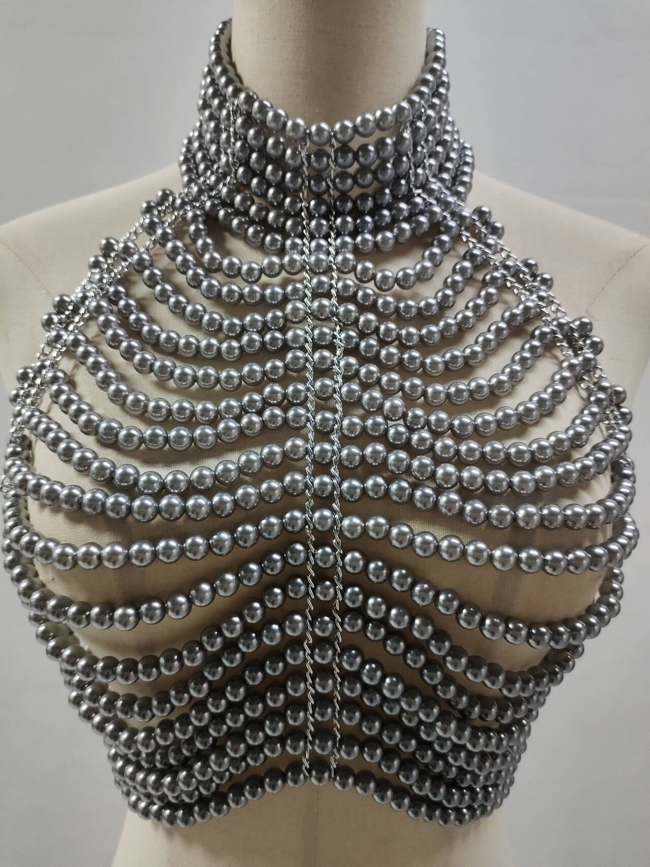 Débardeur à col pile pour femm - Body Jewelry For Backless Dress avis et prix