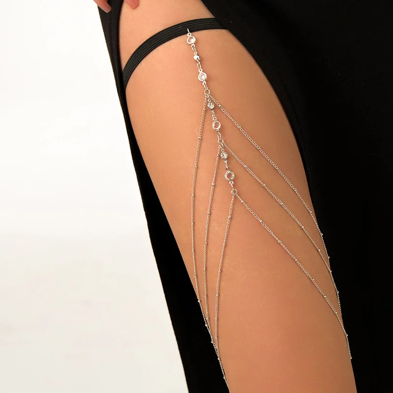Chaîne de cuisse bohème d'été, - Body Jewelry By The Chain Gang avis et prix