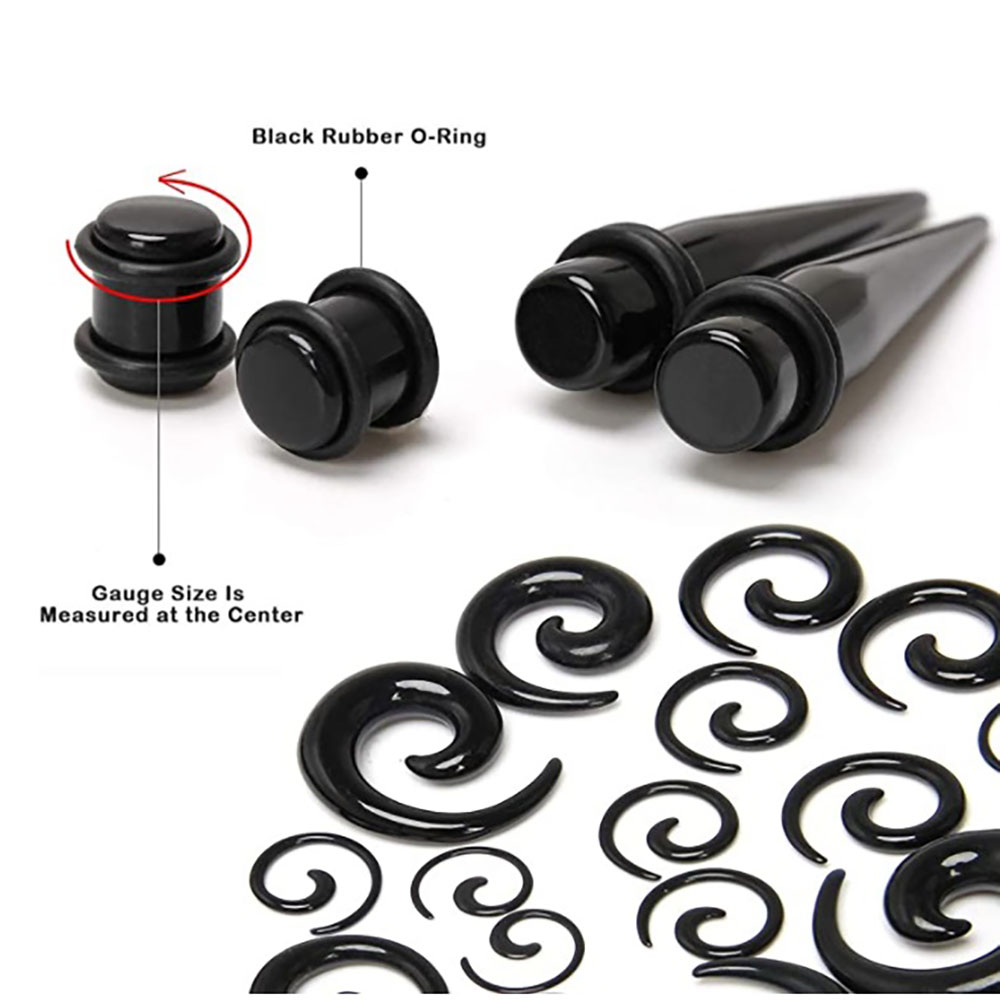 1 ensemble de bouchons d'oreil - Body Jewelry Ear Plugs avis et prix