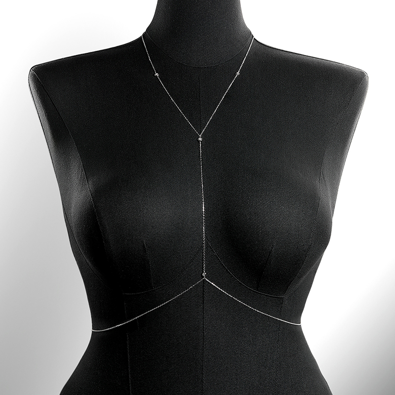 Chaîne de corps Smyoue en mois - Body Jewelry Real Diamonds avis et prix