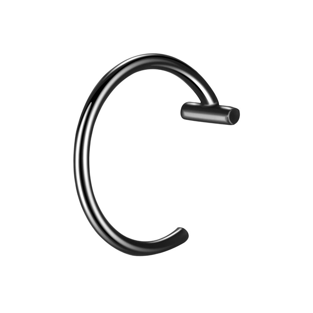 Faux anneau de nez en acier in - Body Jewelry Lip Ring avis et prix