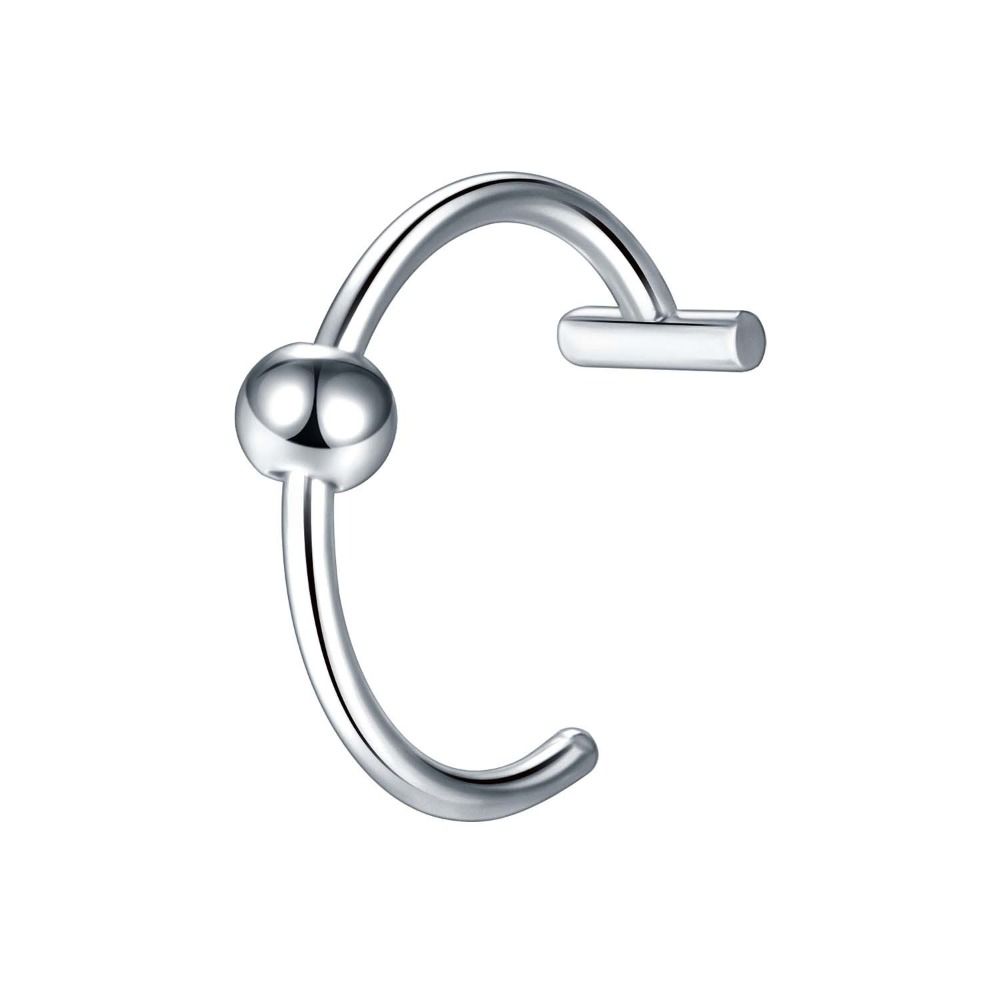 Faux anneau de nez en acier in - Body Jewelry Lip Ring avis et prix