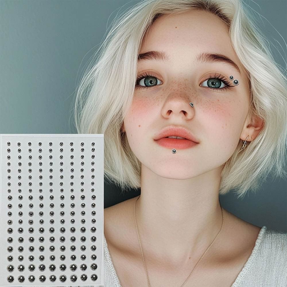 Autocollants réutilisables pou - Body Jewelry Lip Ring avis et prix