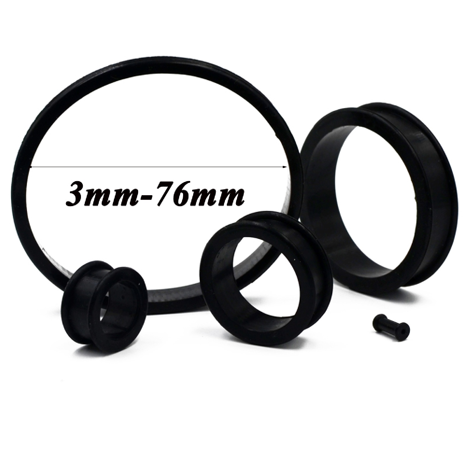 2pcs Supersize Flexible Silico - Body Jewelry Ear Plugs avis et prix