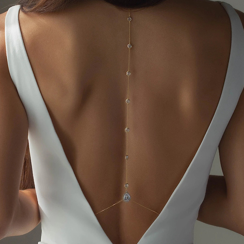 Chaîne arrière étoile pour fem - Body Jewelry For Backless Dress avis et prix