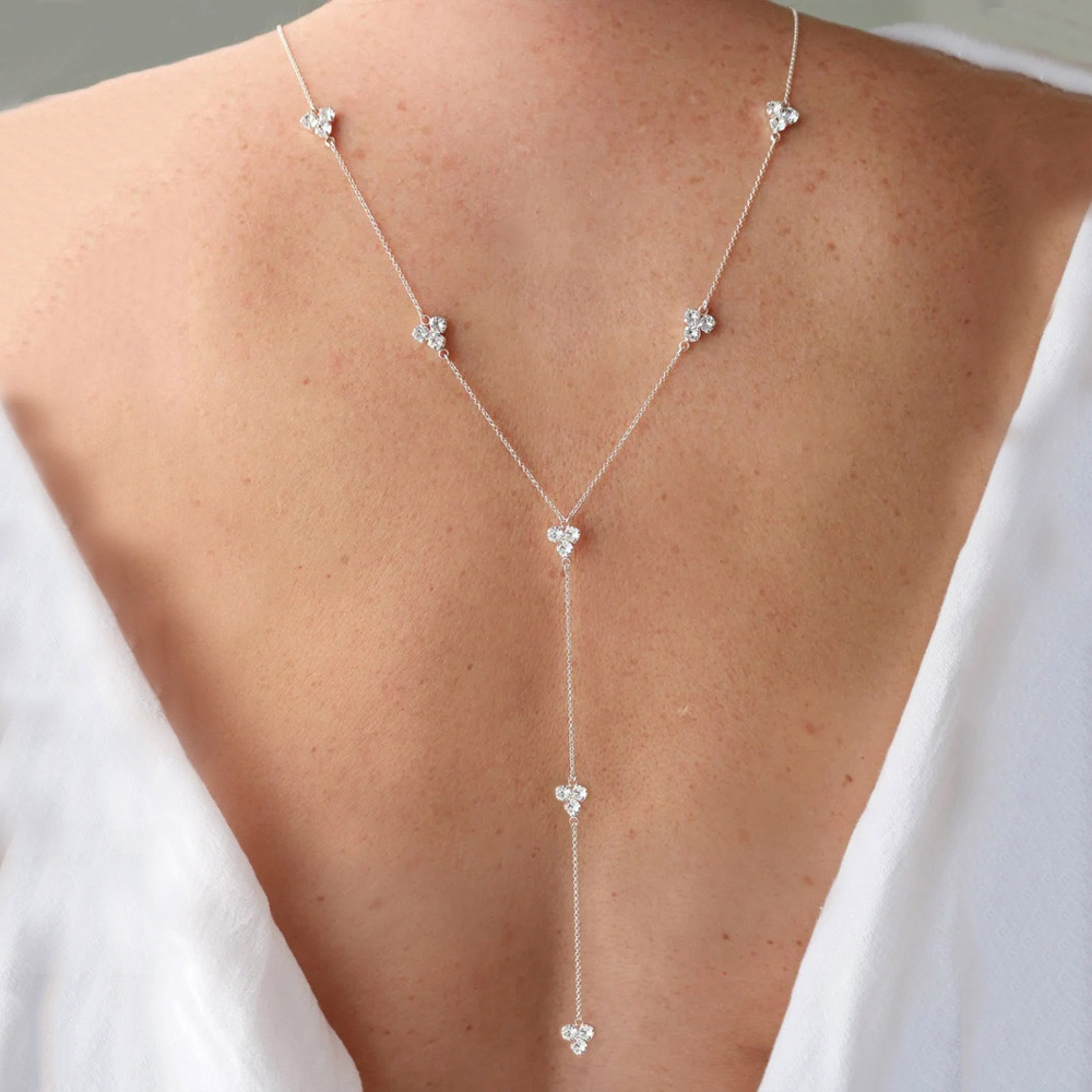 Stonefans élégant cristal dos  - Body Jewelry For Backless Dress avis et prix