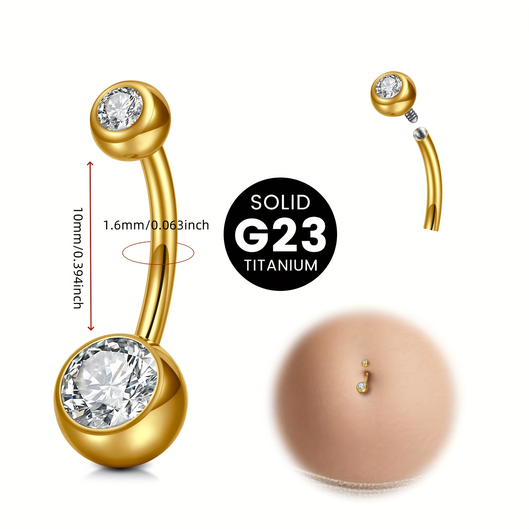 Anneau de nombril pour femme e - Body Jewelry High End avis et prix
