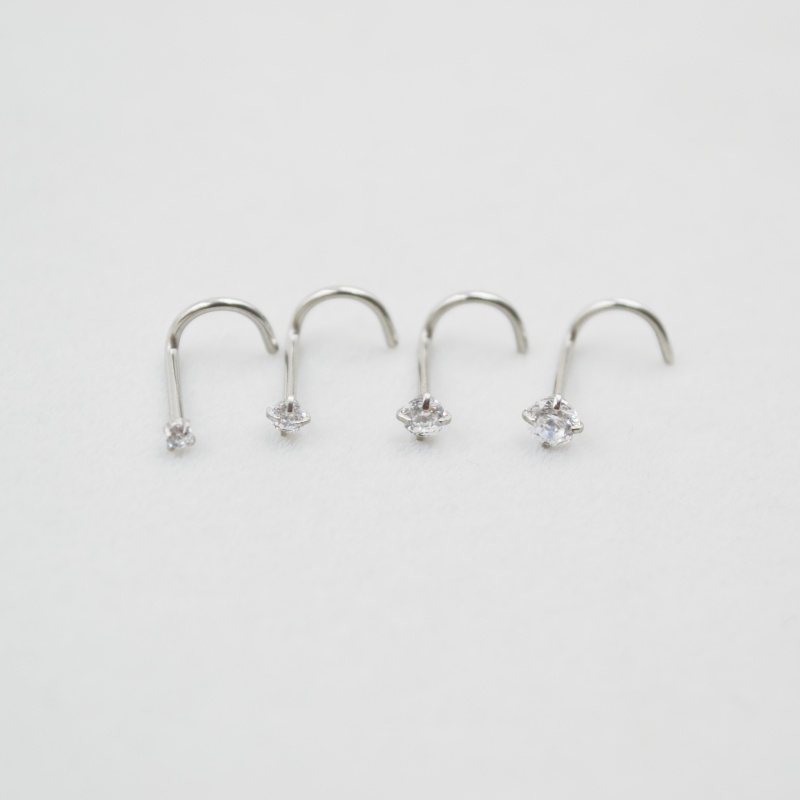 Piercing en Forme de Vis en L  - Nostril Screw Pin avis et prix