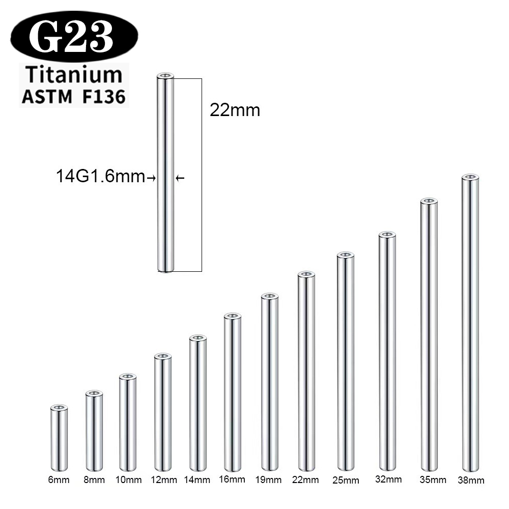 1/5/50 PIÈCES ASTM F136 Titane - Body Jewelry Implant Grade avis et prix