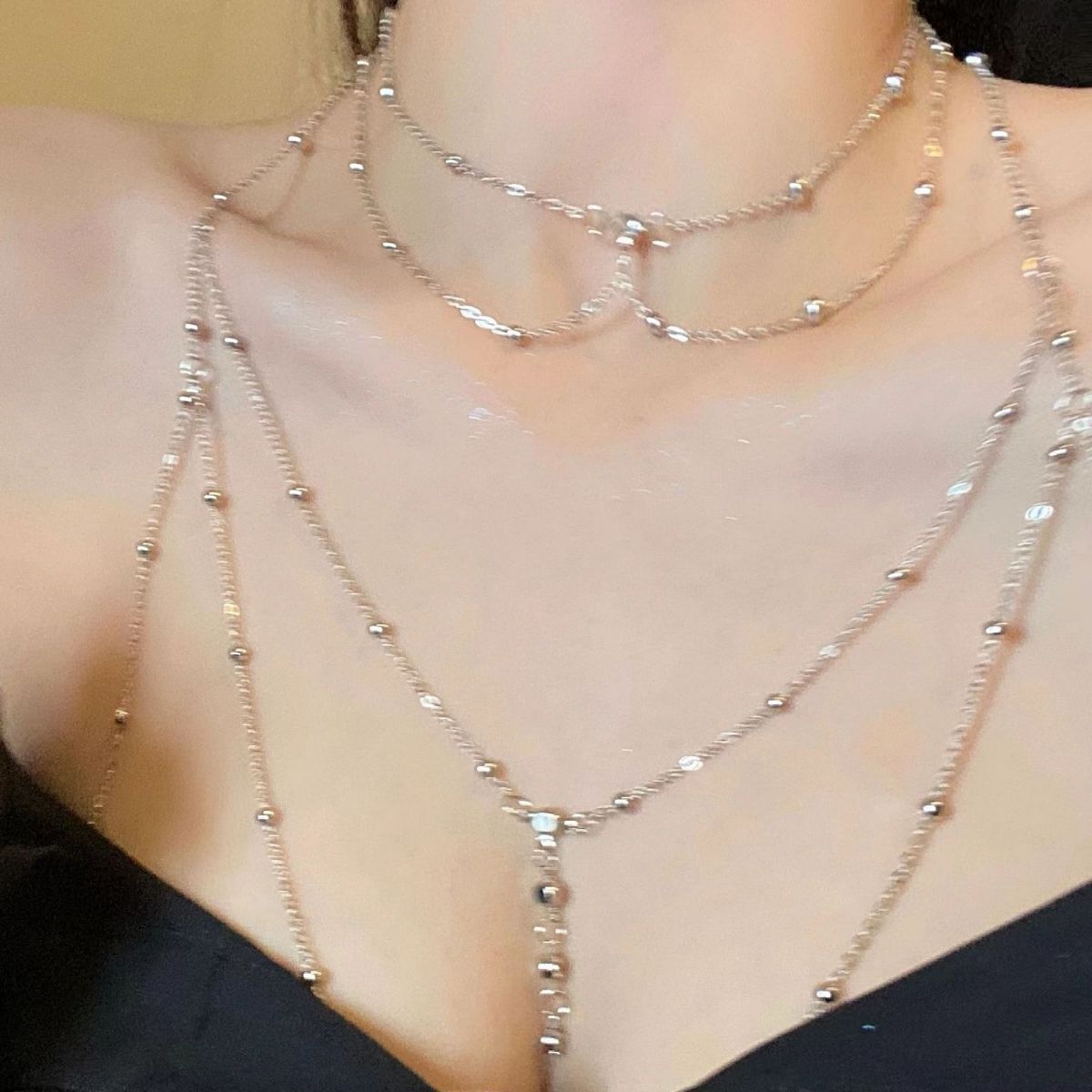 Bijoux de chaîne de poitrine,  - Body Jewelry High End avis et prix