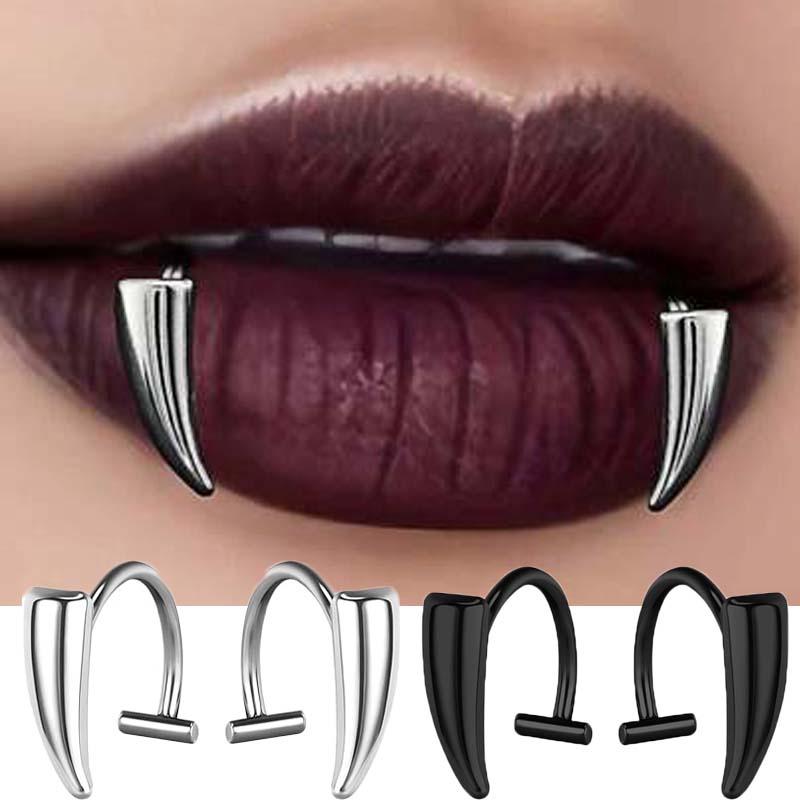 1 paire de faux piercings pour - Body Jewelry Lip Ring avis et prix
