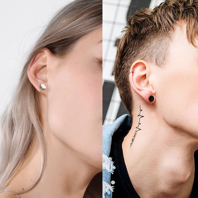 Boucles d'Oreilles en Acier In - Body Jewelry Ear Plugs avis et prix
