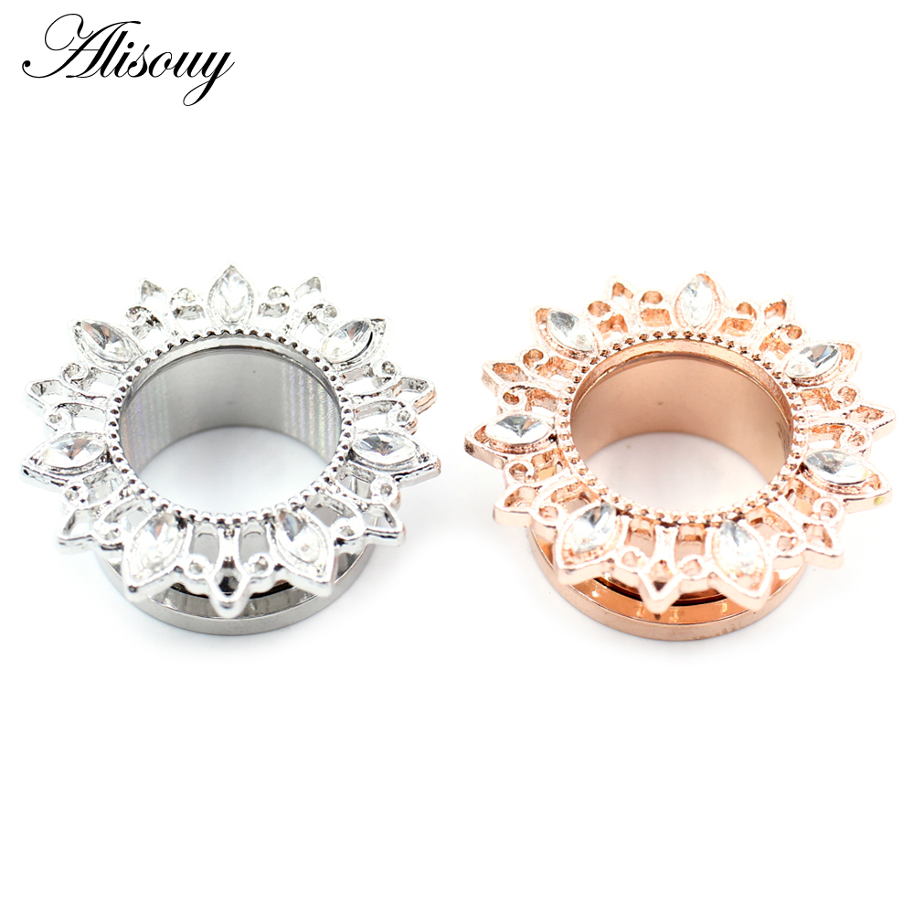Alisouy 2 pièces en acier inox - Body Jewelry Ear Plugs avis et prix