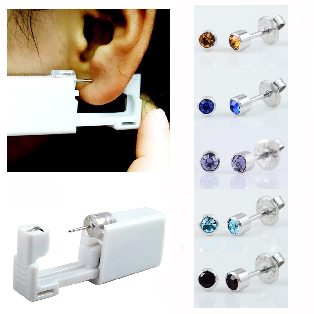 Kit de perçage d'oreille jetab - Body Jewelry Ear Plugs avis et prix