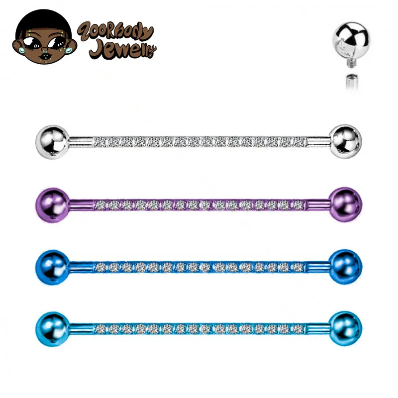 F136 – Piercing d'haltères ind - Body Jewelry Implant Grade avis et prix