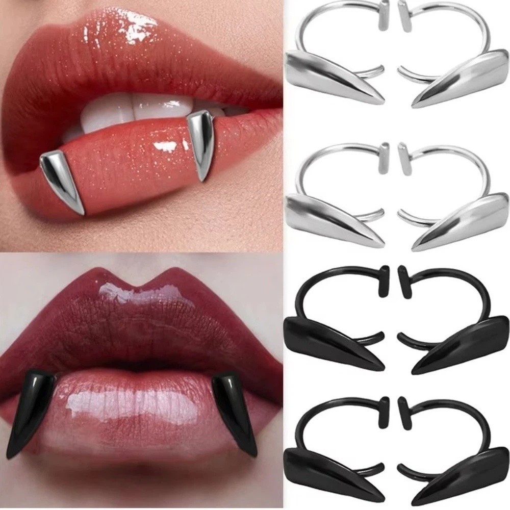 Lot de 2 faux anneaux de lèvre - Body Jewelry Lip Ring avis et prix