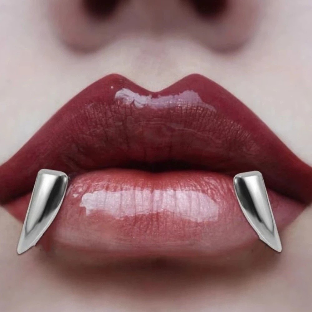 Lot de 2 faux anneaux de lèvre - Body Jewelry Lip Ring avis et prix