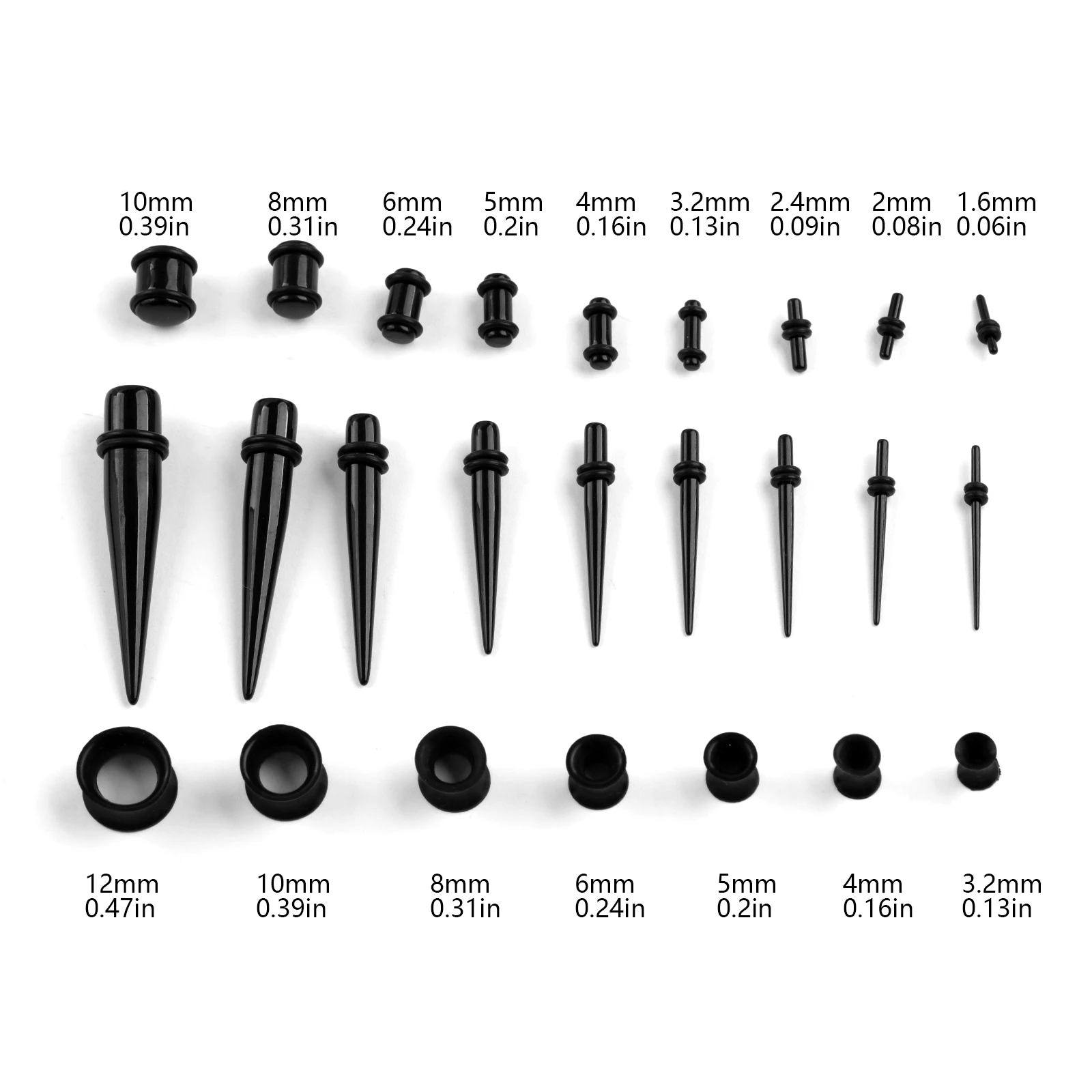 Kit d'étirement d'oreille en a - Body Jewelry Ear Plugs avis et prix